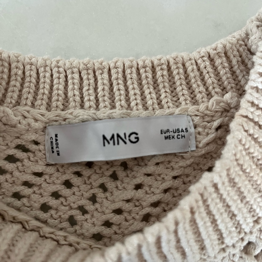 Mango knit sweater top / vest - Picture 3 of 4